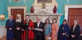 El embajador de Honduras nombrado «hombre libre» de la City de Londres