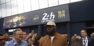 LeBron James lanza la edición del centenario de las 24 Horas de Le Mans
