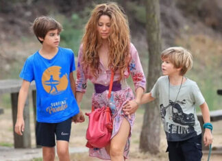 Shakira y sus hijos pasan vacaciones en Costa Rica