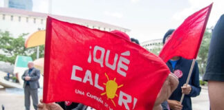 Obreros y agricultores inmigrantes de Miami piden ley de protección contra el calor