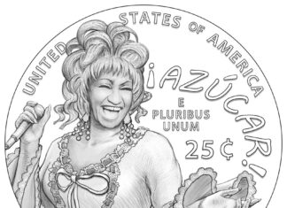 Celia Cruz y su grito “¡Azúcar!” inmortalizados en una moneda de 25 centavos de dólar