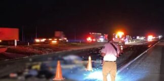 Un migrante hondureño muerto y seis más resultan heridos en accidente en México