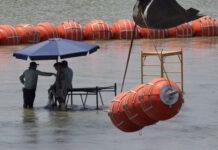 México envía nueva nota a EEUU para acusar a Texas de violar tratados con boyas en el río