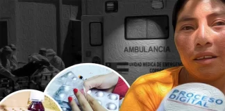 Lencas enfermos, aislados y sin medicinas