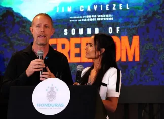 Película “Sonido de Libertad” llega a Casa Presidencial