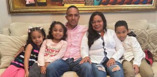 Familia migrante venezolana abraza sueño americano en Honduras