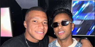 Rodrygo y Mbappé coinciden durante sus vacaciones en Cerdeña
