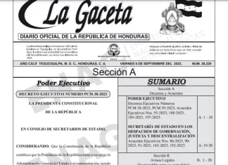 Publicado Decreto Ejecutivo del Presupuesto en La Gaceta