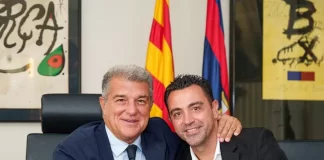 Xavi firma la renovación con el Barcelona hasta el año 2025 con un año más opcional