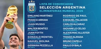 Di María, Correa y Martínez, destacadas ausencias de una Albiceleste que tendrá a Messi