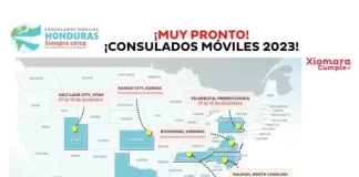 Inicia en Florida y Texas gira de consulados móviles de Honduras