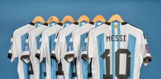 Las seis camisetas que Messi lució en Qatar 2022 salen a subasta, estimadas en 10 millones