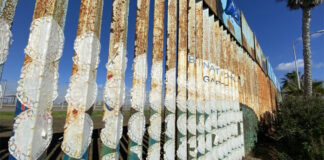 Jardín Binacional desaparece por obras del muro de Trump en la frontera California-México