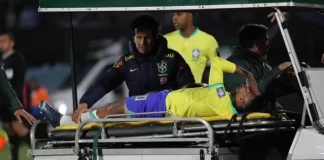 Neymar fue sometido con éxito a una cirugía en la rodilla izquierda