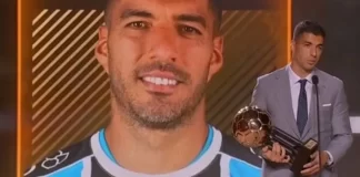 Luis Suárez gana el premio al mejor jugador de la liga brasileña