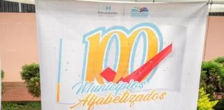 Gobierno declara al municipio 100 libre de analfabetismo