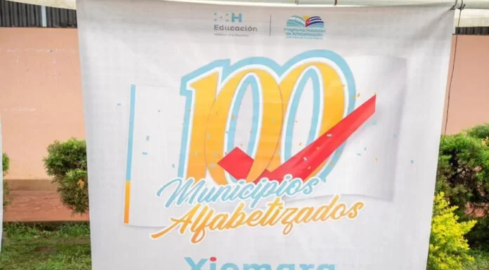 Gobierno declara al municipio 100 libre de analfabetismo