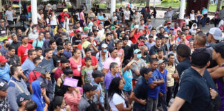 Nueva caravana migrante se prepara para salir hacia EEUU en Navidad