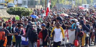 Migrantes desde el centro de México piden a Sheinbaum libre tránsito y trato digno