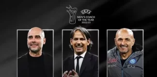 Guardiola, Inzaghi y Spalleti, candidatos a mejor entrenador