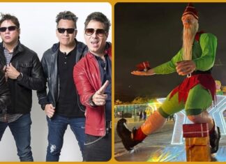 Con quema de chimeneas y concierto de Los Rabanes capitalinos cierran la Navidad