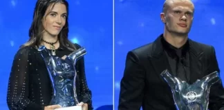 Haaland y Aitana, favoritos en los The Best