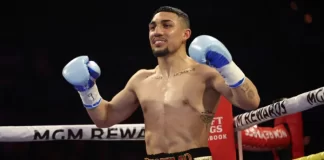 Teófimo retiene la corona del peso superligero OMB ante Ortiz