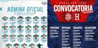 Honduras llama a 23 jugadores para la repesca contra Costa Rica por pase a la Copa América