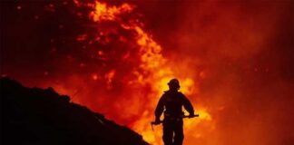 Alerta máxima de incendio en parte de la frontera lusa limítrofe con España