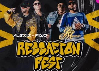 Alexis y Fido junto a Jking &Maximan en el “Reggaeton Fest” en Tegucigalpa