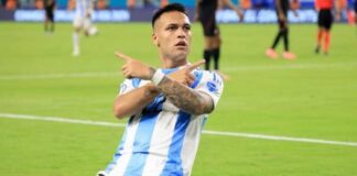 2-0. Lautaro certifica el pleno argentino y envía a casa a una gris selección peruana