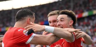 2-0. Suiza, muy superior, tumba a la campeona