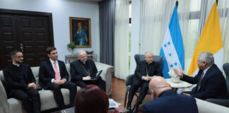 Canciller de Honduras habla sobre migración y cooperación con misión del Vaticano