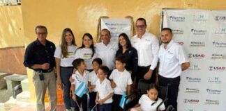 Fundación Ficohsa y USAID inauguran renovado centro educativo en Copán