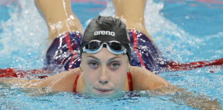 La estadounidense Gretchen Walsh establece un nuevo récord olímpico de los 100 mariposa