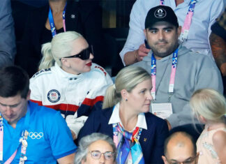 Lady Gaga presenta en París al empresario Michael Polansky como su prometido