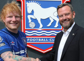 Ed Sheeran adquiere el 1.4 % del Ipswich Town, recién ascendido a la Premier inglesa