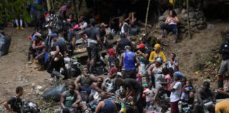 Ubican campamento clandestino de migrantes irregulares en la selva panameña del Darién
