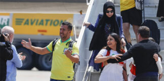 Lula recibe a un primer grupo de 228 brasileños repatriados desde el Líbano por la guerra