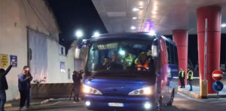 Internados en un centro de retención albanés siete inmigrantes