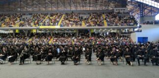 La UNAH gradúa a más de 1,538 nuevos profesionales