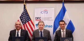 Gobierno de EEUU, a través de la Corporación Financiera de Desarrollo Internacional, y Citi otorgan crédito de $250 millones a Banco Ficohsa