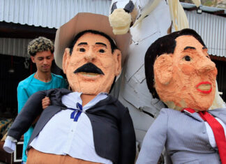 La pareja presidencial de Honduras será ‘quemada’ despidiendo la Nochevieja de 2024