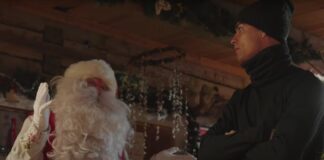 Cristiano pasa la Navidad con familia en Laponia, conoce a papa Noel y se baña a bajo cero