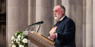 La ONG del chef José Andrés, galardonada con el premio emiratí a la fraternidad humana