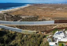 El Gobierno de Trump retoma la reconstrucción del muro en la fronteriza Tijuana