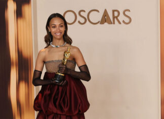 República Dominicana felicita a Zoe Saldaña tras ser premiada con su primer Óscar