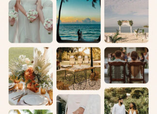 El marrón, el maximalismo y los toques surrealistas marcan las bodas de 2025