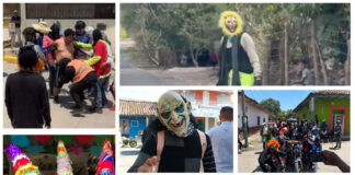 Los “judíos” deambulan en calles de Honduras correteando a niños y divirtiendo a turistas