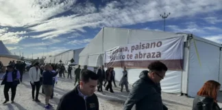 Hallan restos de dos hombres en donde hubo un campamento migrante en Ciudad de México